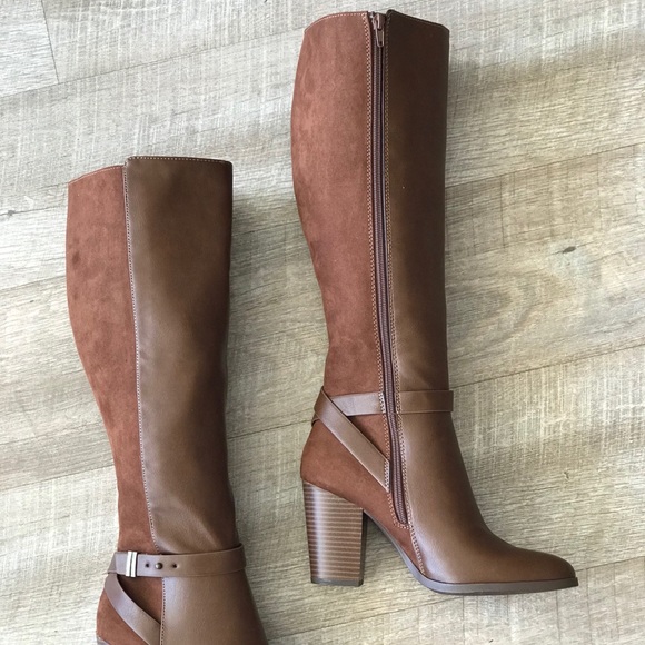 New Color! Delicious Earth Dressy Heeled Tan BOOT - Picture 4 of 8